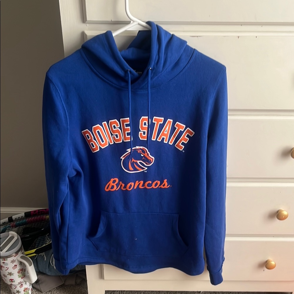 Blue Boise State Broncos Hoodie